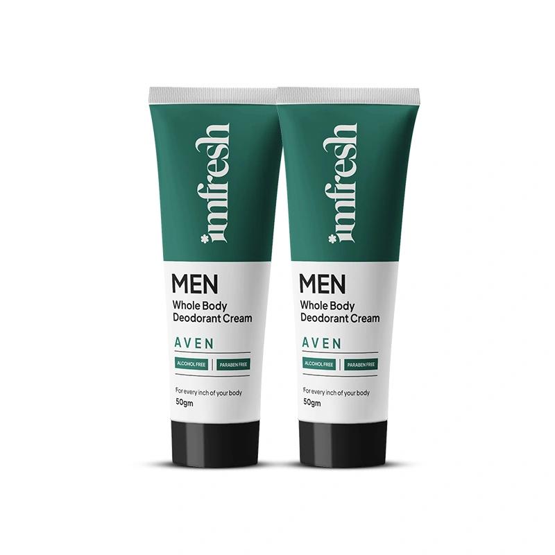 imfresh Men (Aven) Deodorant Cream | Pack of 2